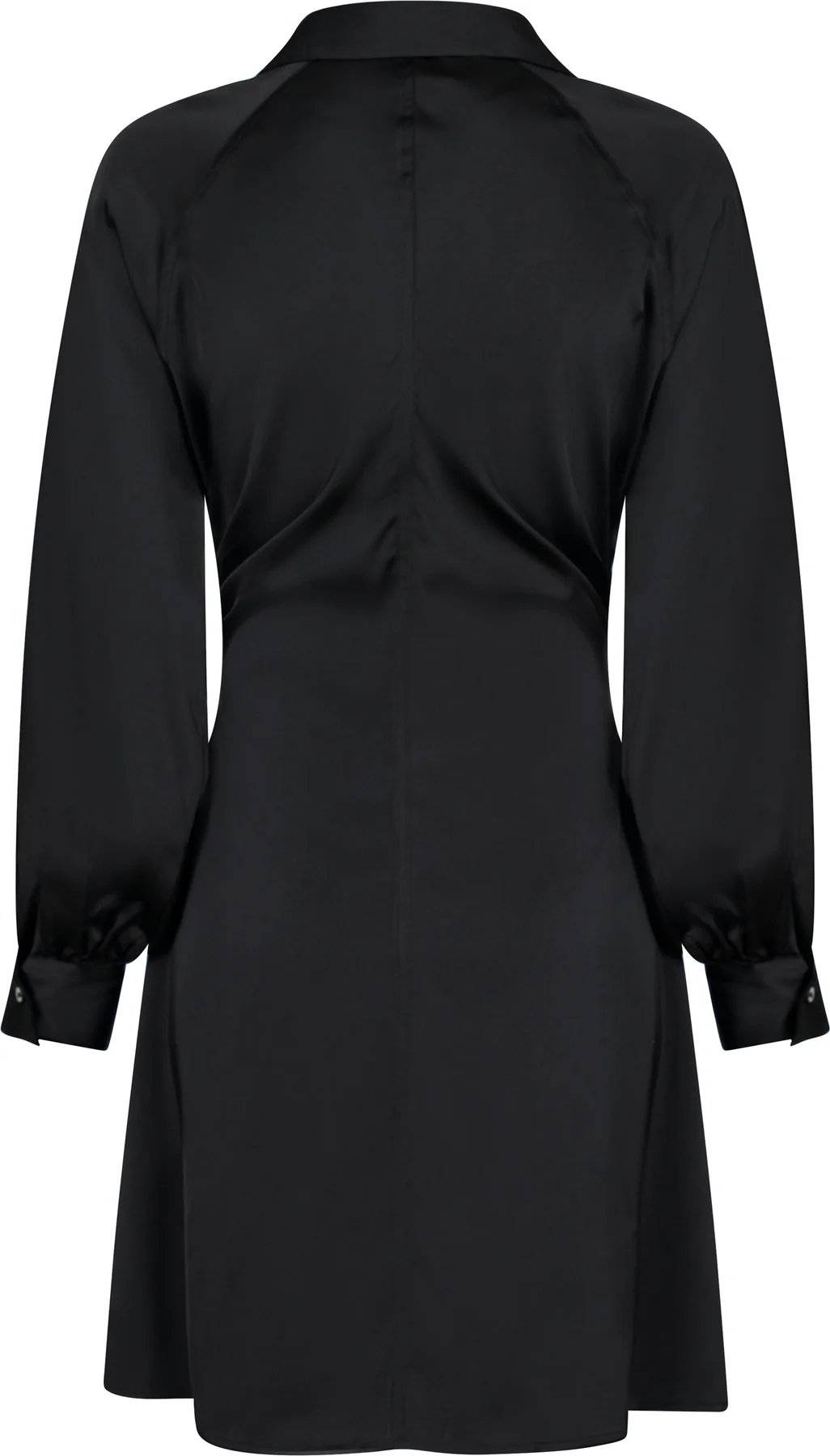 Neo Noir Naila Sateen Dress
