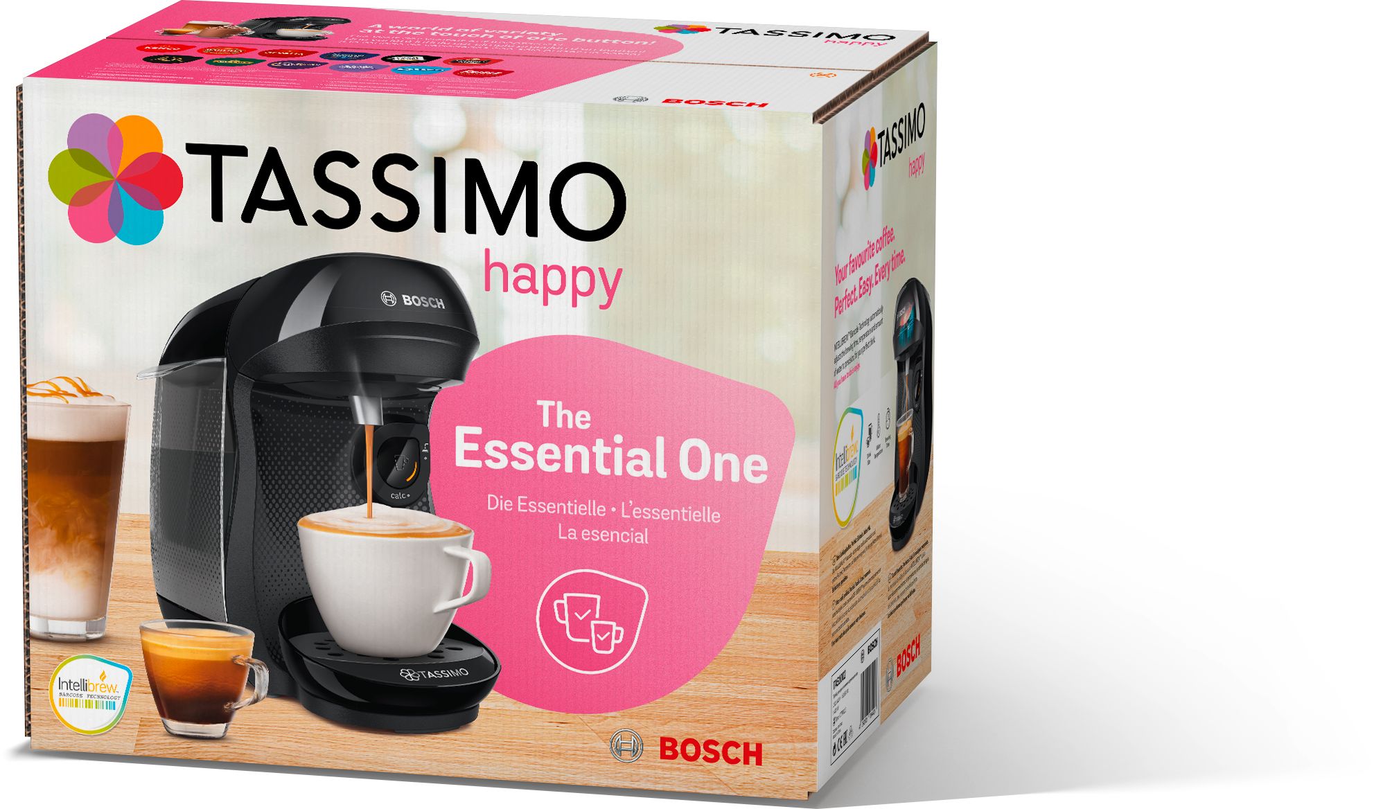 # PRODUTO RECONDICIONADO # TASSIMO HAPPY TAS1002N--B Máquina de Café Multibebidas