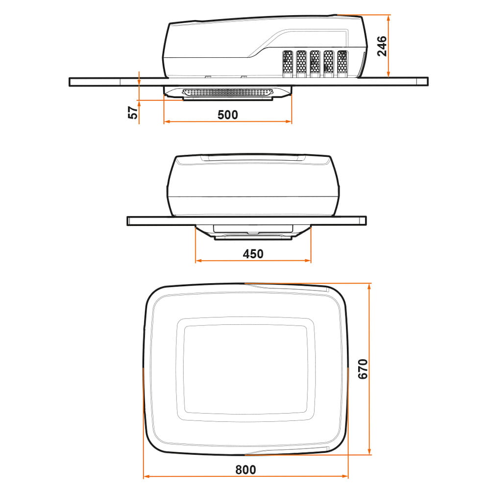 Climatiseur 12V Plein-Aircon Indel B