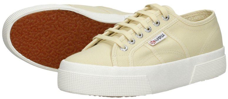 Superga 2740 Cotu Platform beige