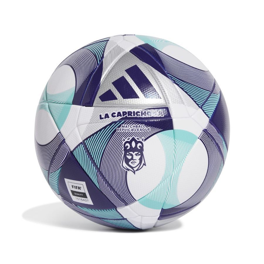 adidas Ballon Queens League La Caprichosa League - Gris/Blanc/Turquoise