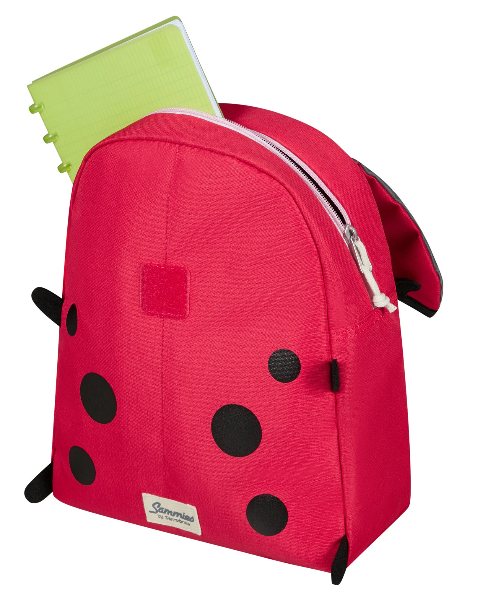 Kinderrucksack MARIENKÄFER (34x28x15) in rot