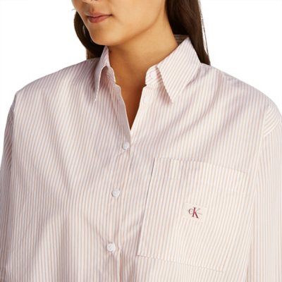 Chemise à manches longues femme Woven Label Relaxed CALVIN KLEIN