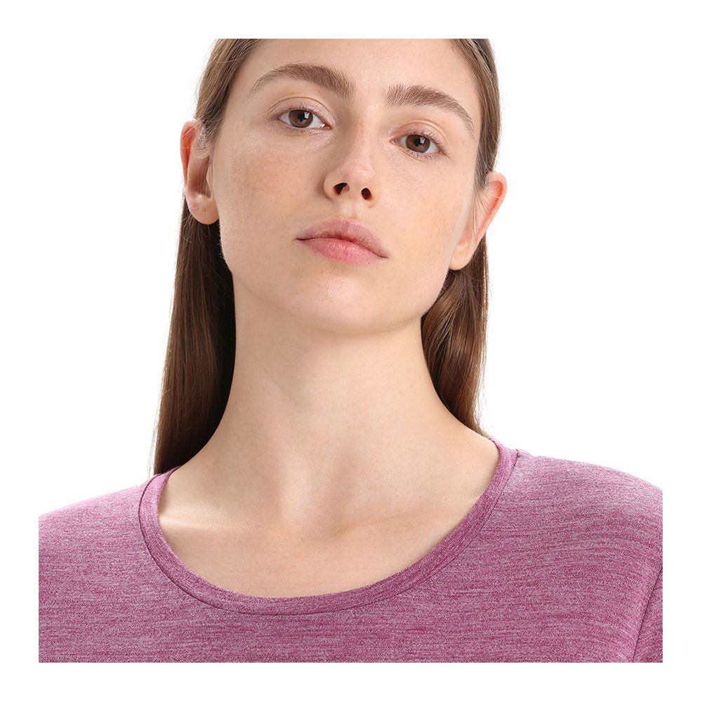 Icebreaker SPHERE II - Tee-shirt Femme go berry hthr
