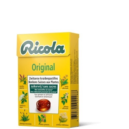 Ricola Original suikervrij doosje 50g