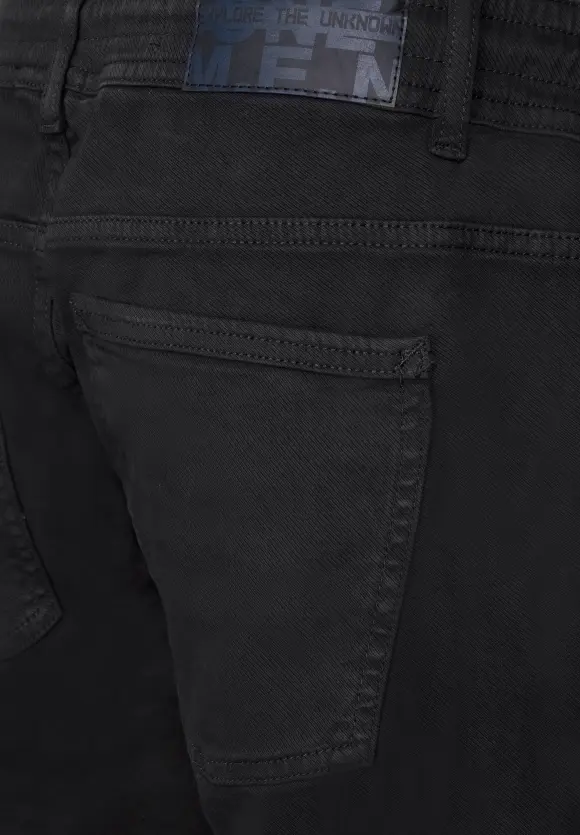 Relaxed Fit Cargo Hose - Black
