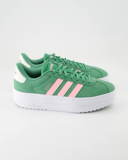 Adidas VL Court Bold Schnürschuhe in Grün