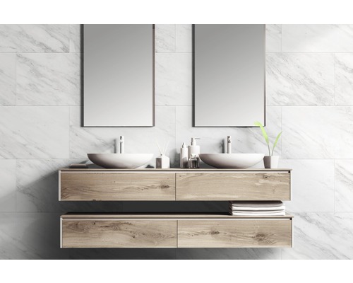 Kunststof paneel G x Wall+ marmergrijs 600 x 300 x 5 mm