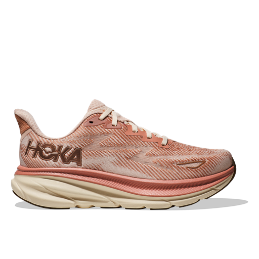 Hoka Clifton 9 Sneakers, Sandstone/Cream, 36