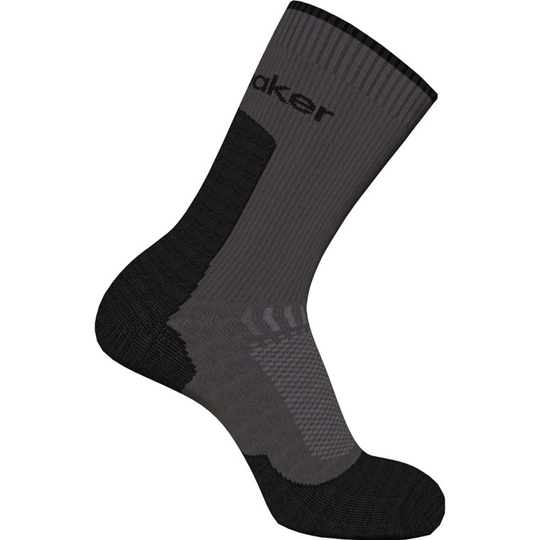 Icebreaker W Mer Hike+ Light Crew Obsidian/Black