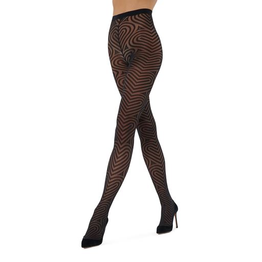 Wolford Heart Tights, Sort, XS