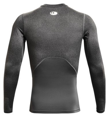 Maillot Manches Longues de compression Under Armour Heatgear Armour Gris Homme