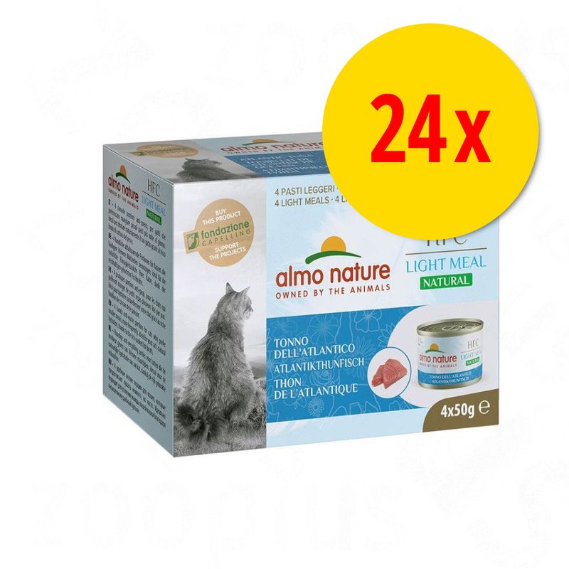 Lot Almo Nature HFC Natural Light 24 x 50 g