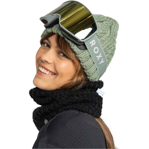 Masque de ski ROXY STORM W LILY PAD/PINK GOLD ML S3