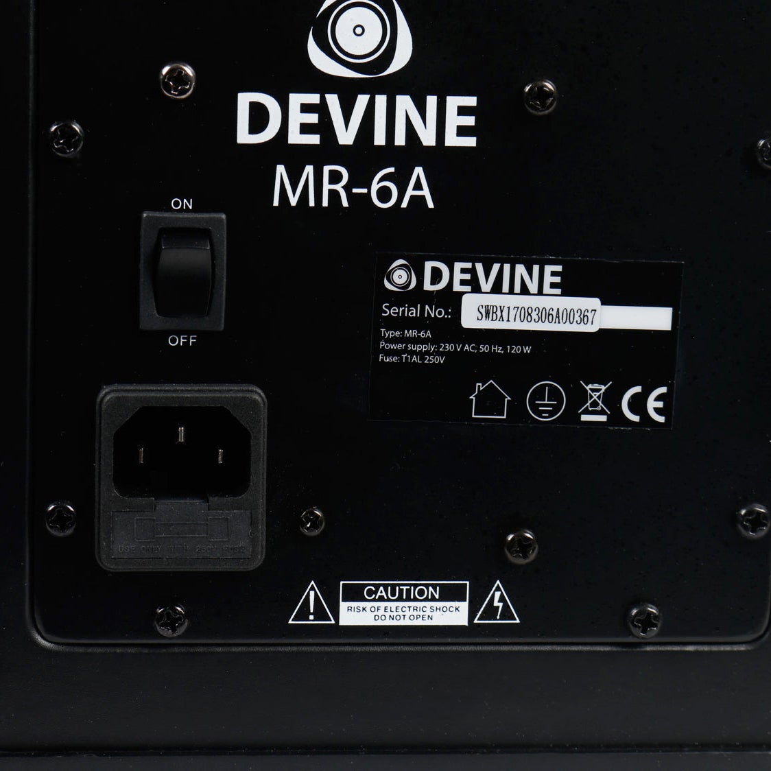 Devine MR-6A actieve studiomonitor (set van 2)