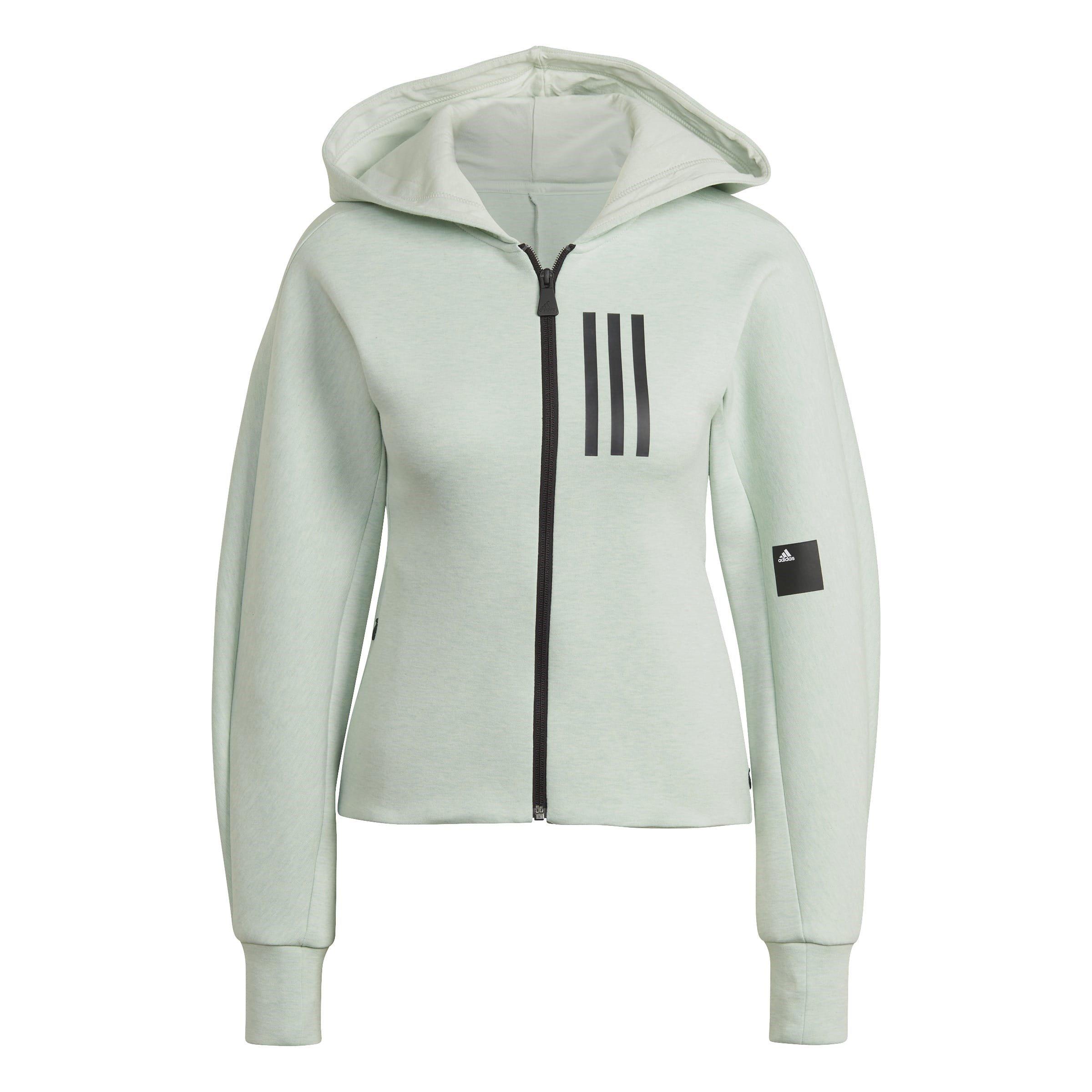 adidas Mission Victory Slim Fit Full Zip Hoodie Womens Hoody