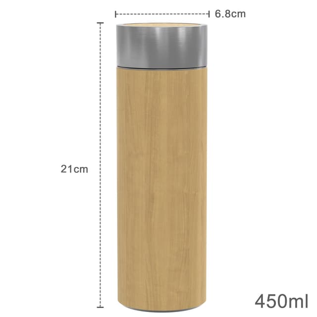 Termoflaske Termoflaske Bambus termokrus 350ml