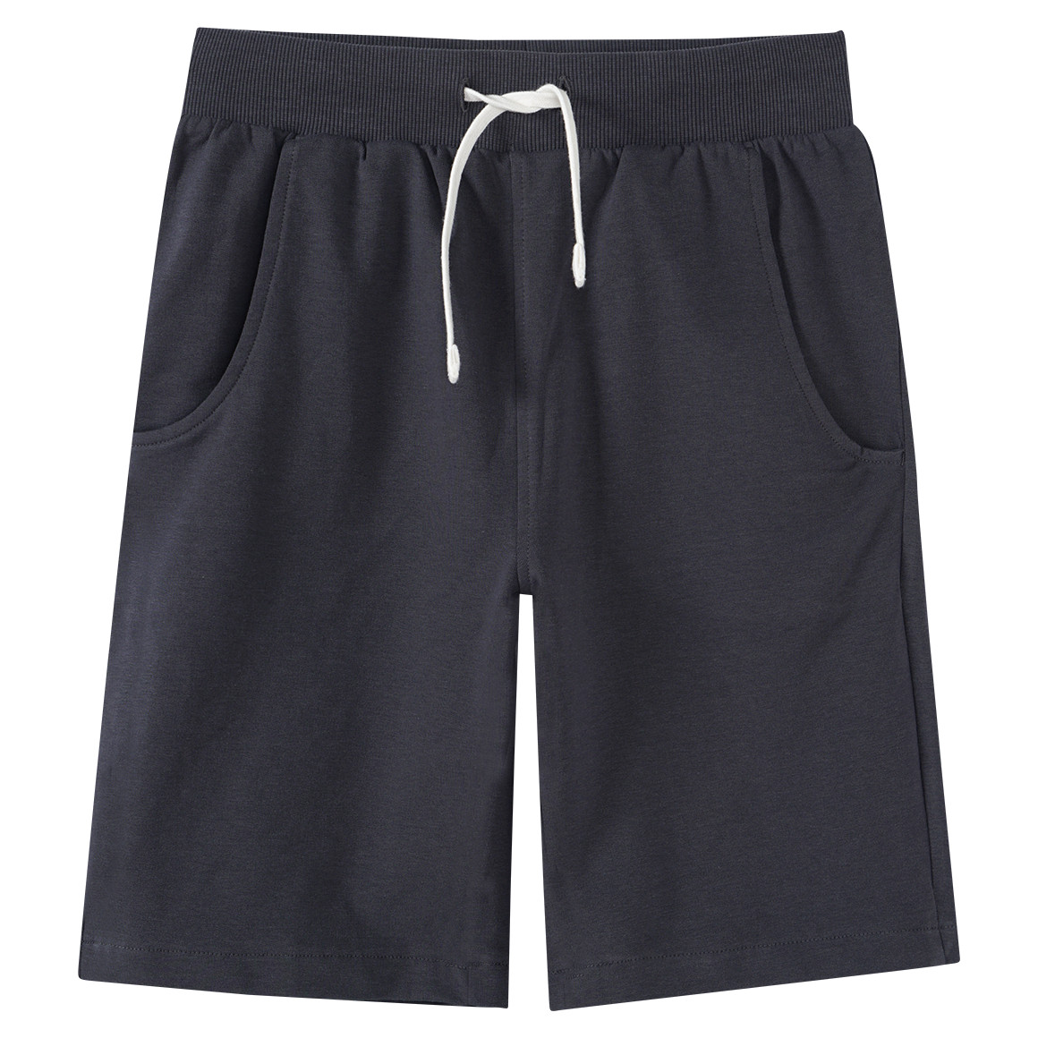 Famy 2 Jungen Joggingshorts im Set grün / dunkelgrau