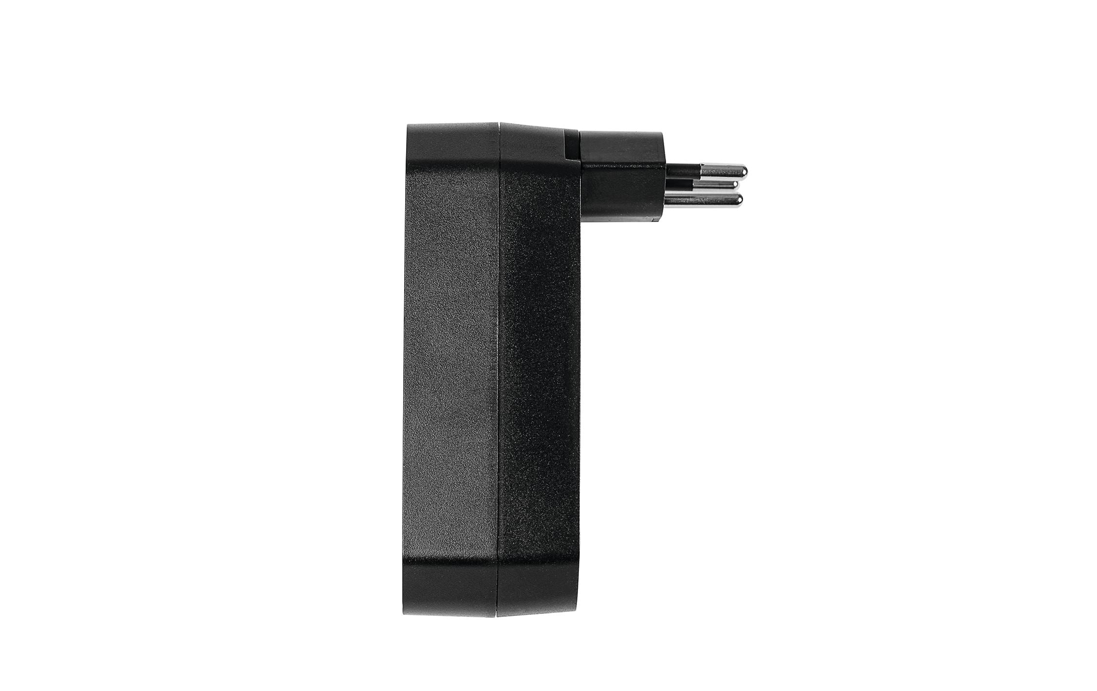 Manta Mehrfachadapter 4xT13 drehbar 4Mehrfachadapter LINE 4xT13 drehbar 320° schwarz