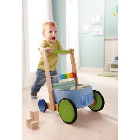 HABA 6432 Lauflernwagen Farbenspaß