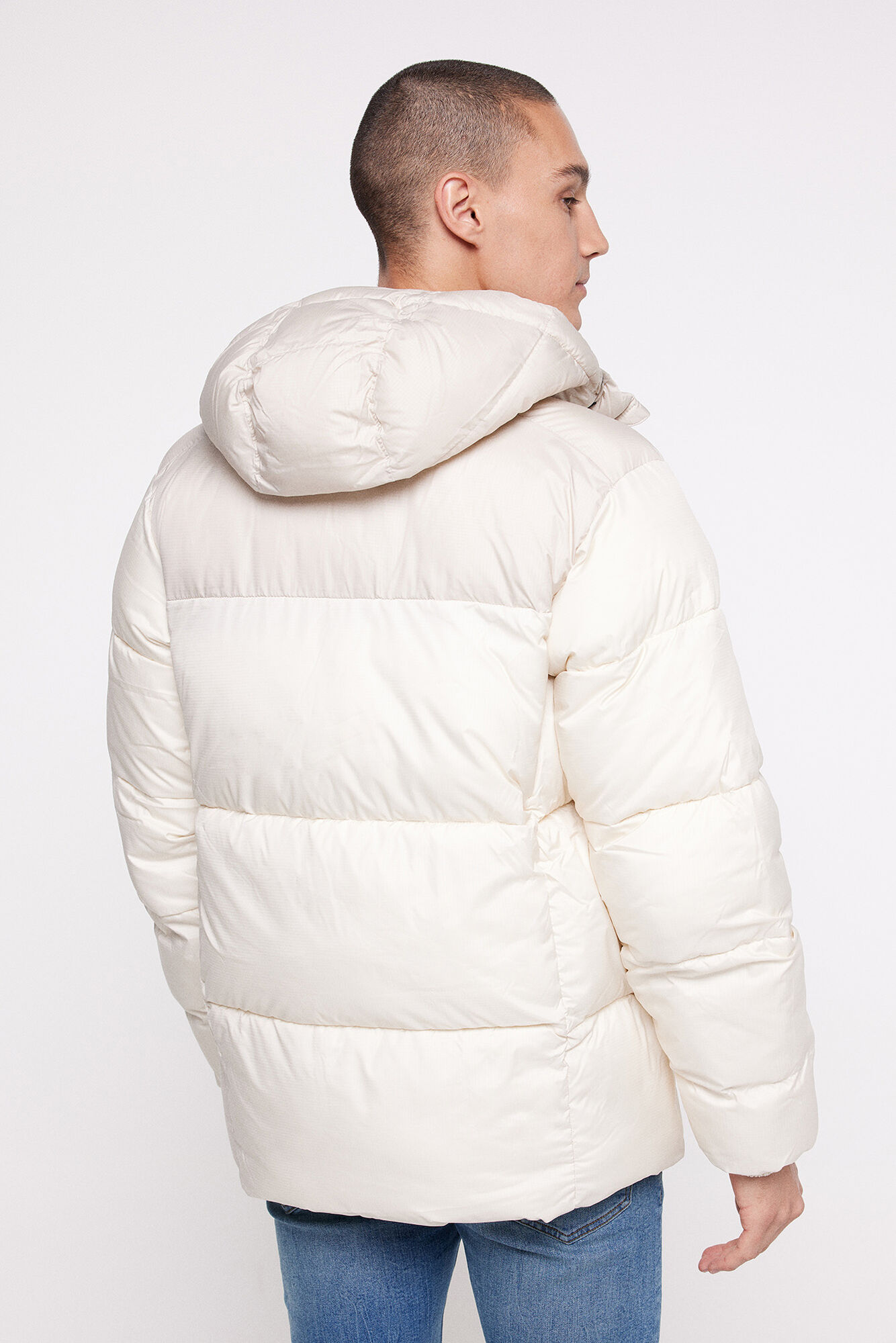 Jaqueta acolchoada masculina Columbia™ Puffect™ com capuz