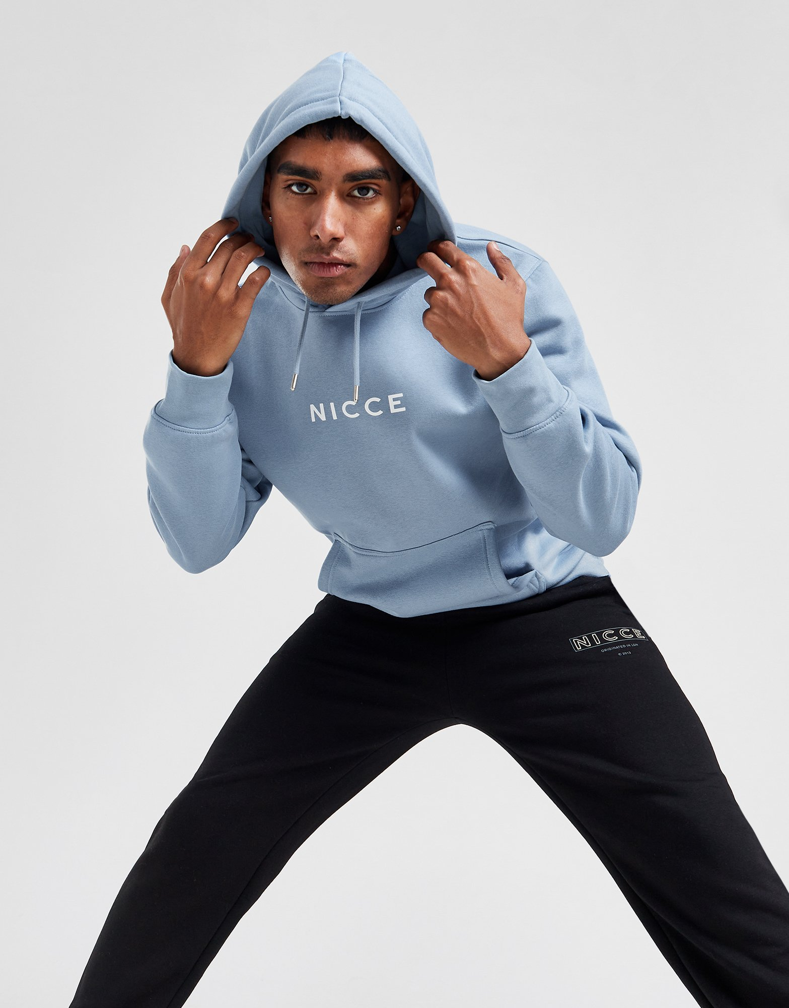 Nicce Sweat à capuche Centre Logo Homme