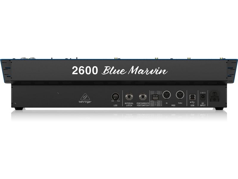 Behringer Synthesizer 2600 Blue Marvin Semimodularer Analogsynthesizer mit 3 VCOs
