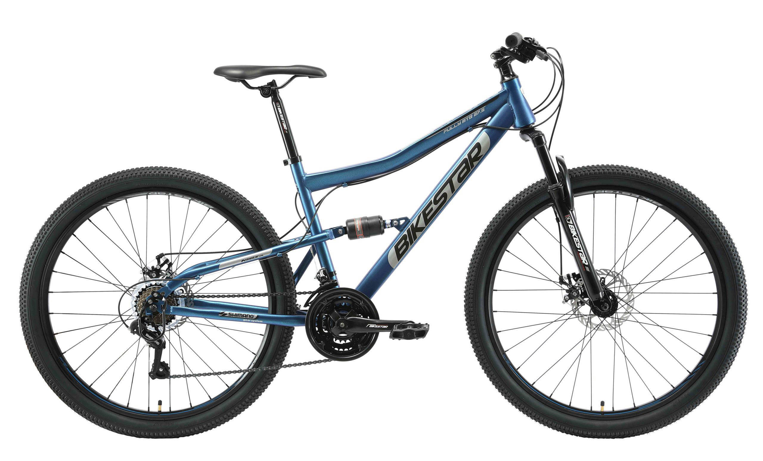 BikeStar Hardtail Staal Fully MTB Medium 27,5 Inch 21 Speed
