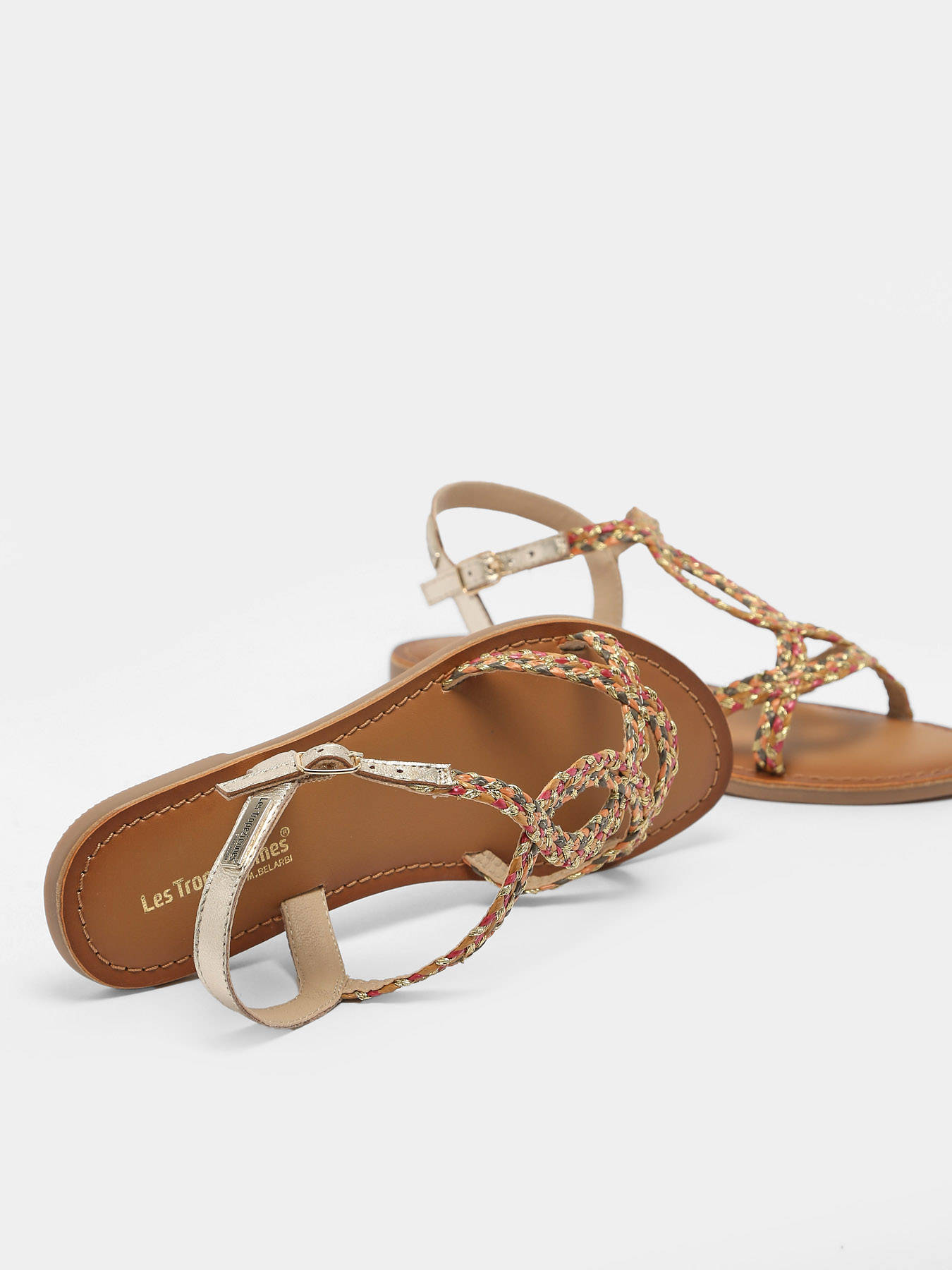 Sandales Cimona en cuir LES TROPEZIENNES