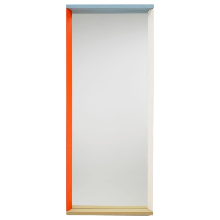 Vitra Colour Frame spiegel 58x140 blue/orange