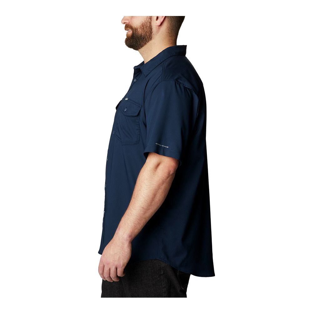 Columbia UTILIZER II SOLID - Chemise Homme collegiate navy