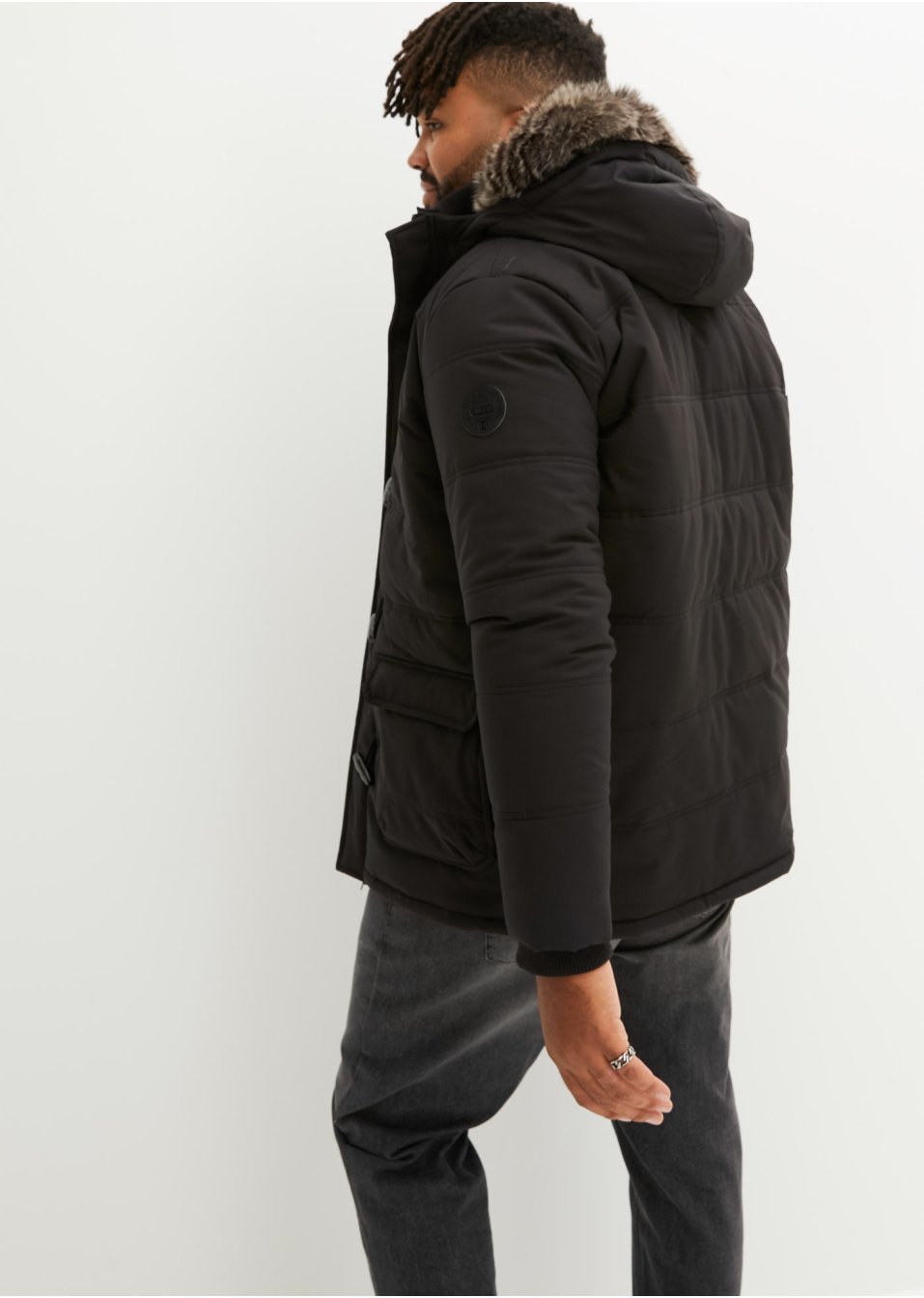 Veste d'hiver fonctionnelle matelassée