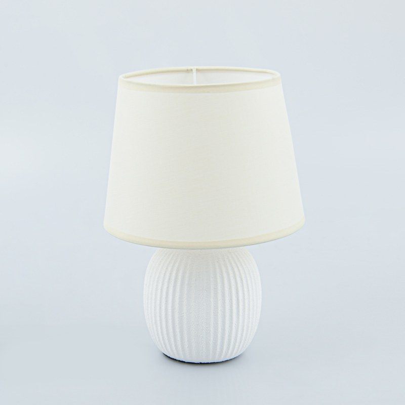 Lampe en céramique 'Jasna' blanche