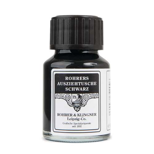 ROHRER & KLINGNER Ausziehtusche Schwarz