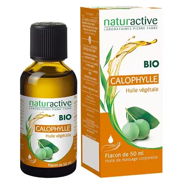 Óleo Vegetal Orgânico Calophyllum Naturaactive 50ml