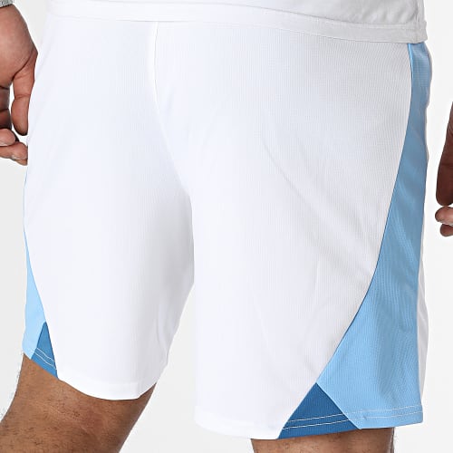 Short Jogging Manchester City FC 770483 Blanc Bleu Clair