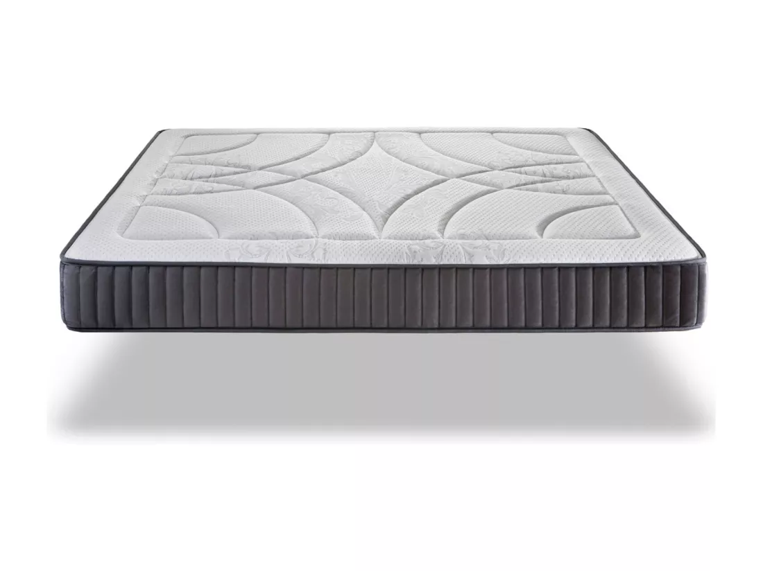 Matelas 180X200 ANTARES Épaisseur 24 CM - Mousse haute densité - Système Multi-Zones de confort
