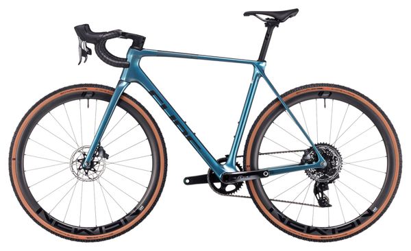 Vélo de Cyclocross Cube Cross Race C:68X SLT Sram Force XPLR eTap AXS 12V 700 mm Bleu Prizm