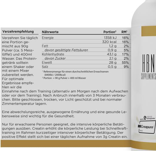 HBN Supplements - Postworkout Complex unisex