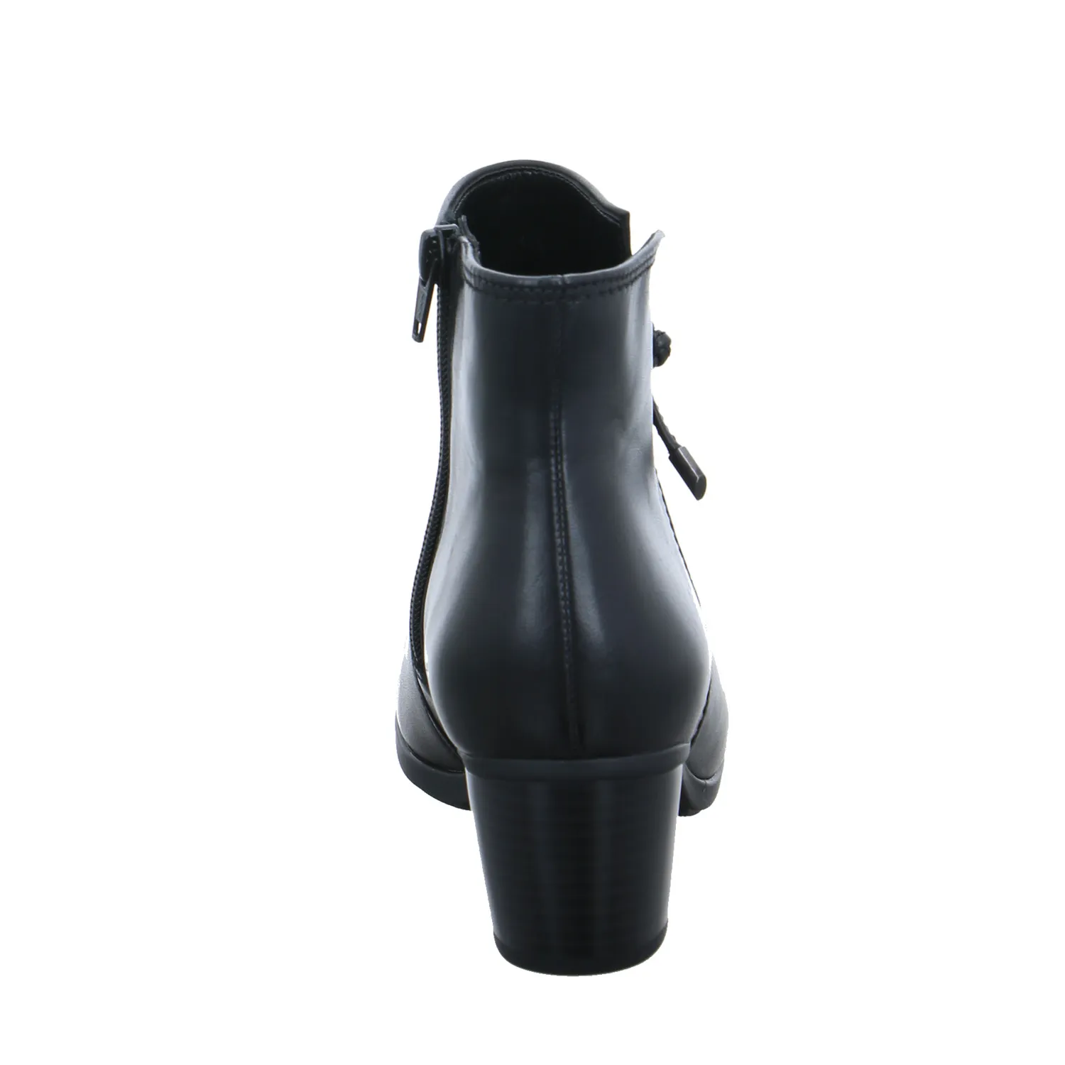 GABOR Stiefelette Schwarz Leder