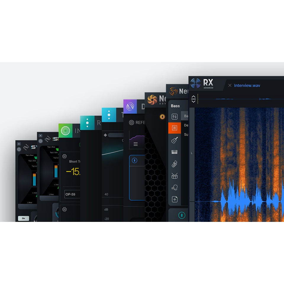 iZotope RX Post Production Suite 7.5 upgrade van RX PPS 1-6 of RX 1-10 Advanced (download)