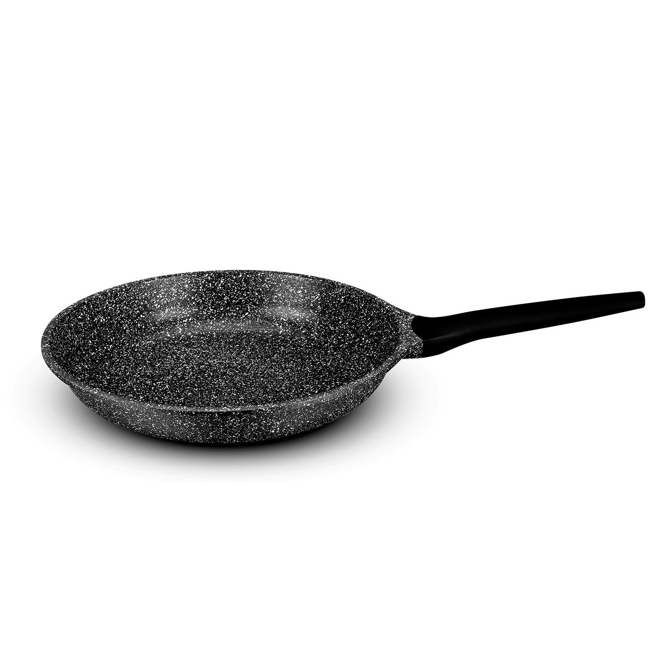 Durand Dupont Poêle fonte d'aluminium induction effet pierre gisors p32tfi noire - D.32 cm