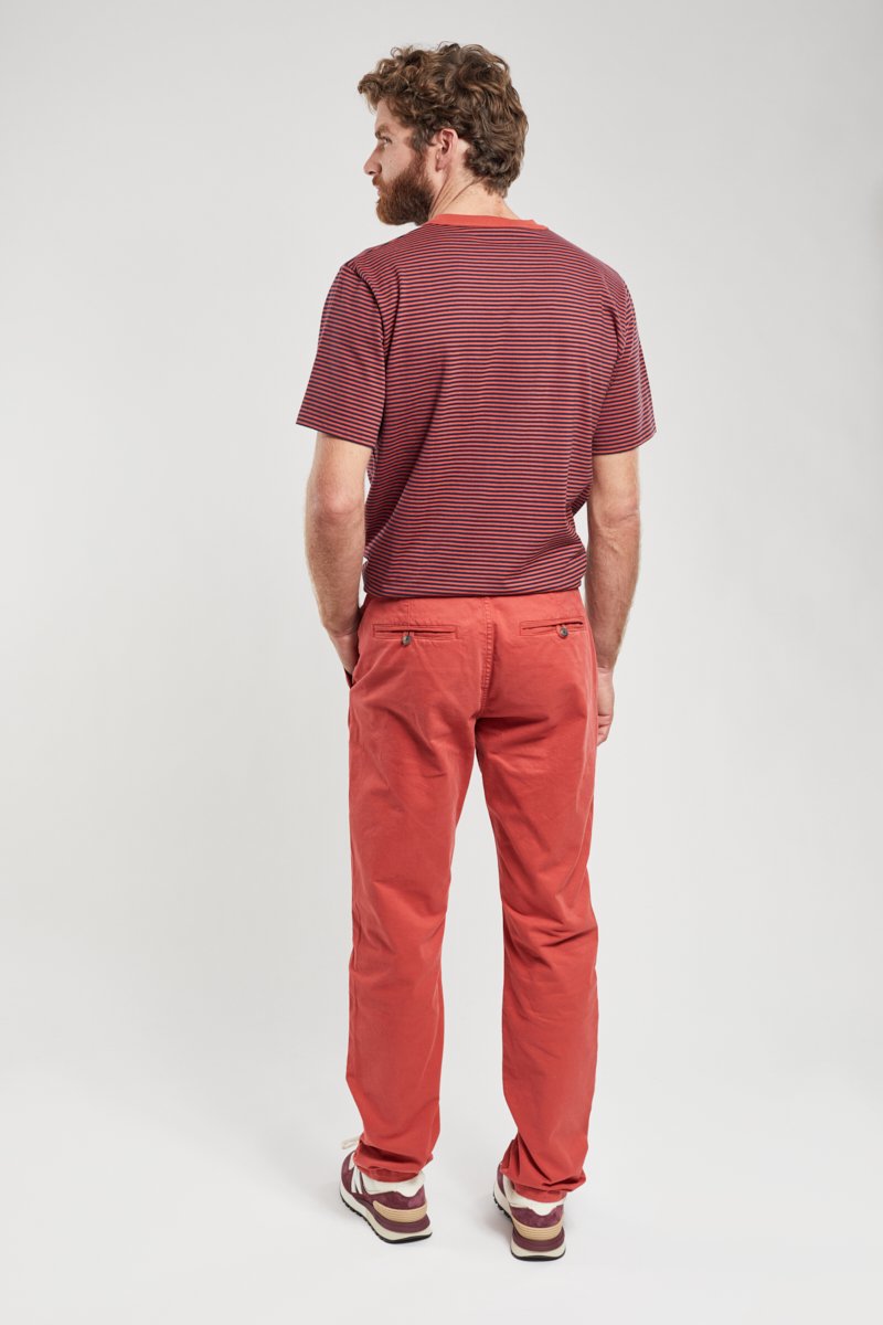 Chino coupe droite - coton