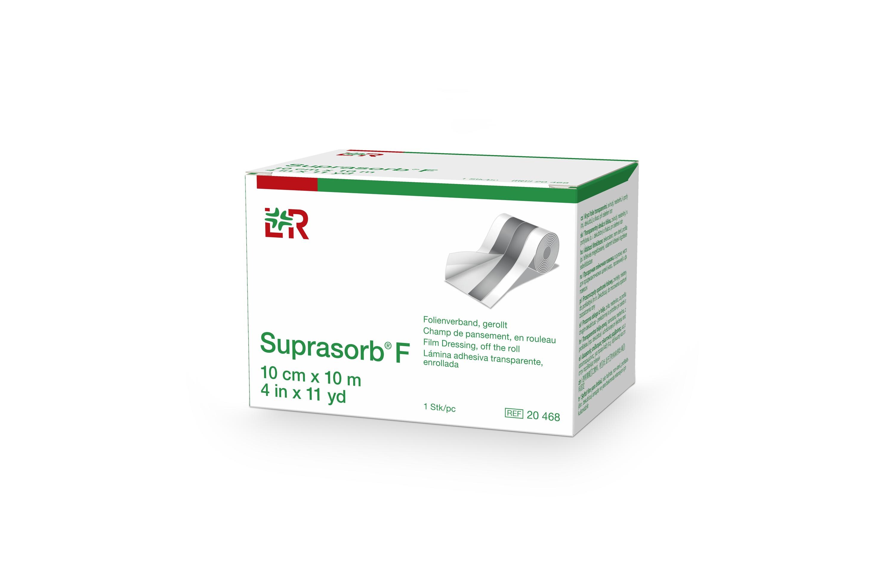 Suprasorb F Folien-Wundverband 10 cm x 10 m, gerolltFolienverband bakterien- und wasserdicht