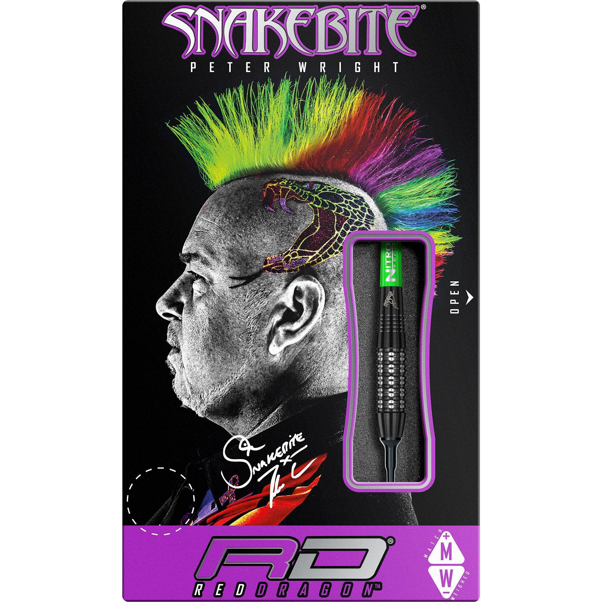 Red Dragon - Peter Wright - Snakebite Black Strike - Softdart