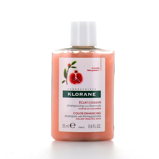Klorane Shampooing Grenade Éclat Cheveux colorés