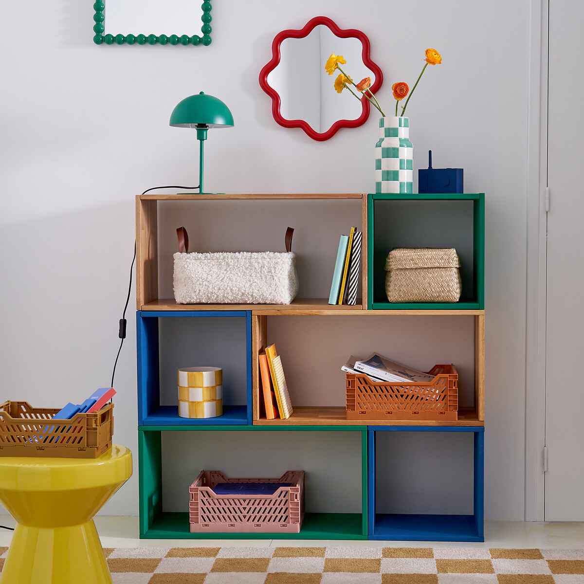 LA REDOUTE INTERIEURS<br>Candeeiro de mesa, cogumelo ferroso, Capi