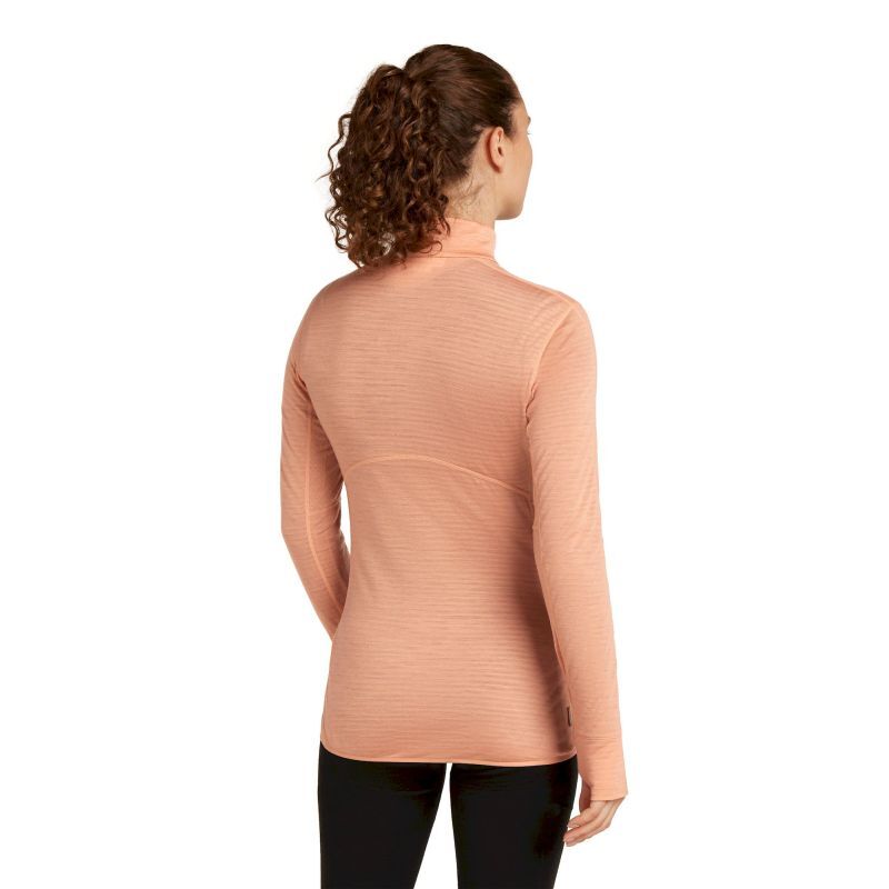 200 Realfleece Descender LS Half Zip - Polaire en laine mérinos femme
