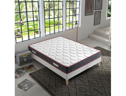 MARCKONFORT - Matelas à mémoire de forme ergo-confort 140x200, 22cm épaiss...