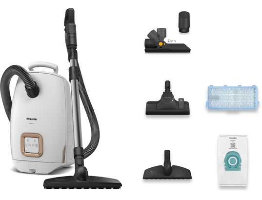 MIELE - Aspirateur traîneau GUARDL1PARQUETBLANC + HYCLEANPURE-TU